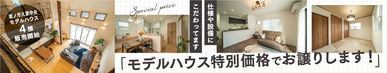 モデルハウス販売開始