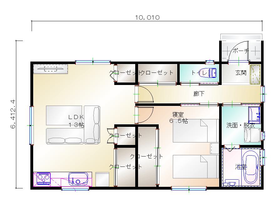 1階平面図