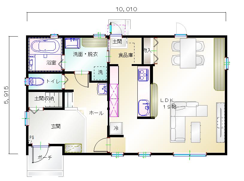 1階平面図