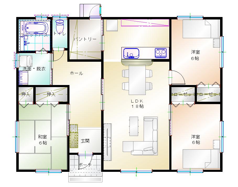 1階平面図