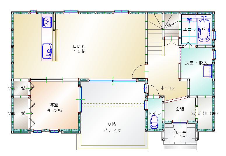 1階平面図