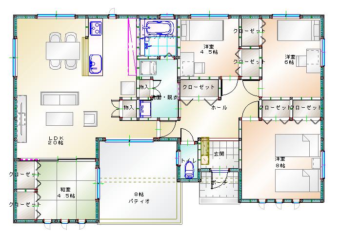 1階平面図