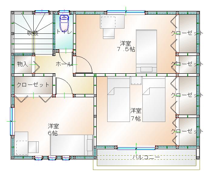 3階平面図