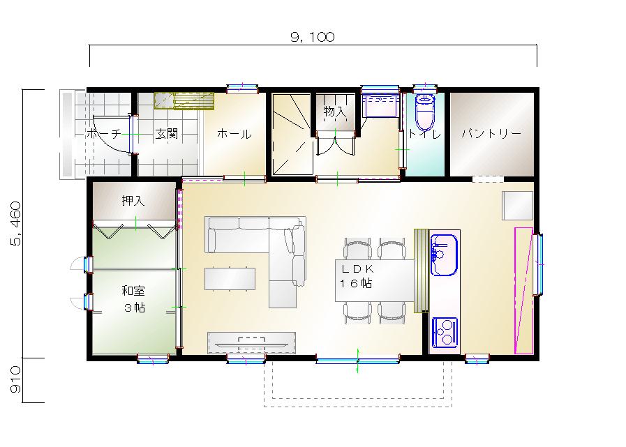 1階平面図