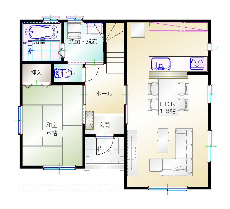 1階平面図