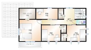 大内様邸2F