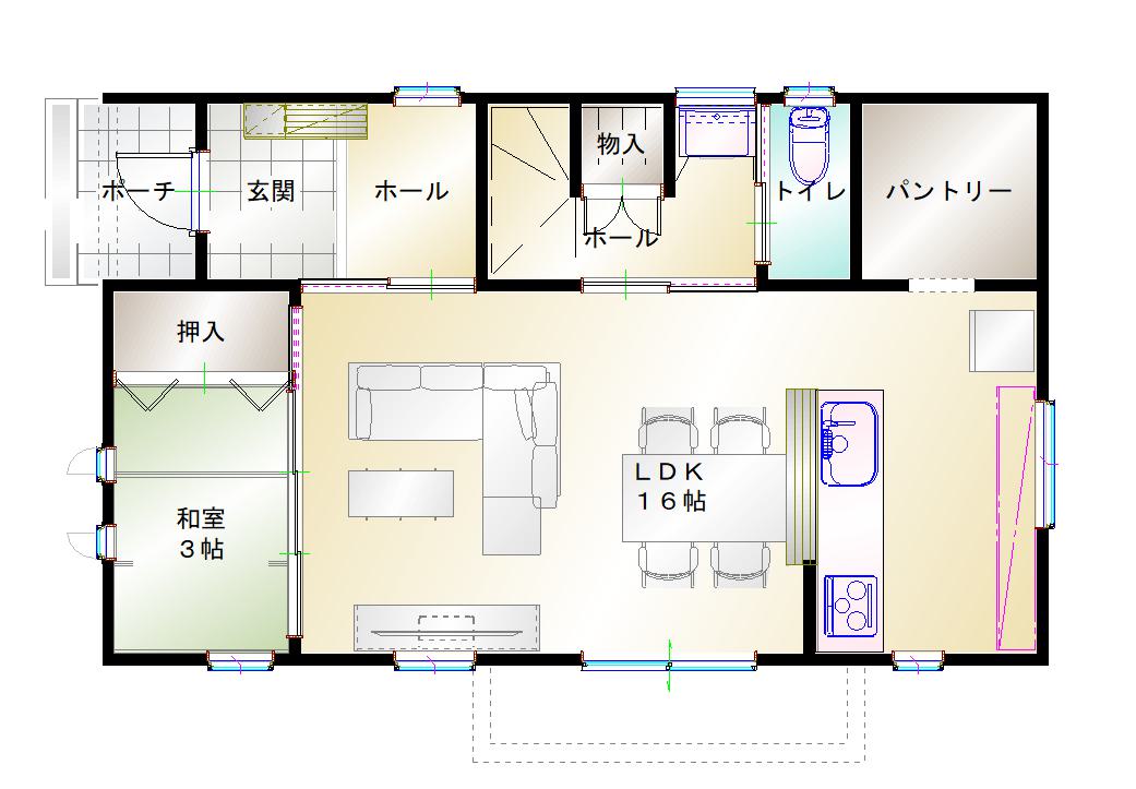 1階平面図