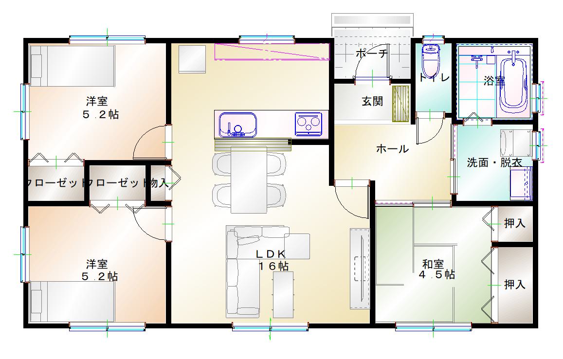 1階平面図