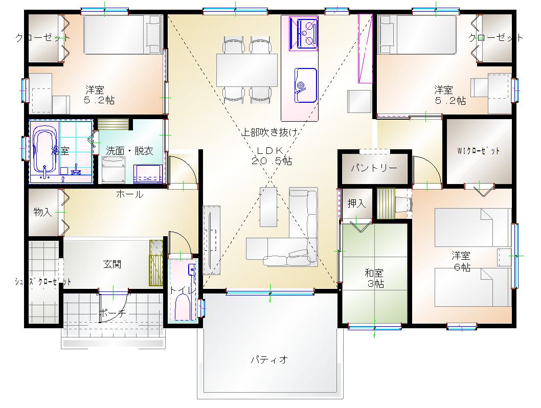 1階平面図