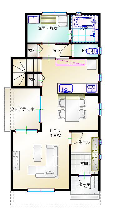 1階平面図