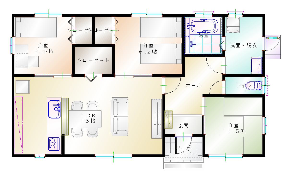 1階平面図