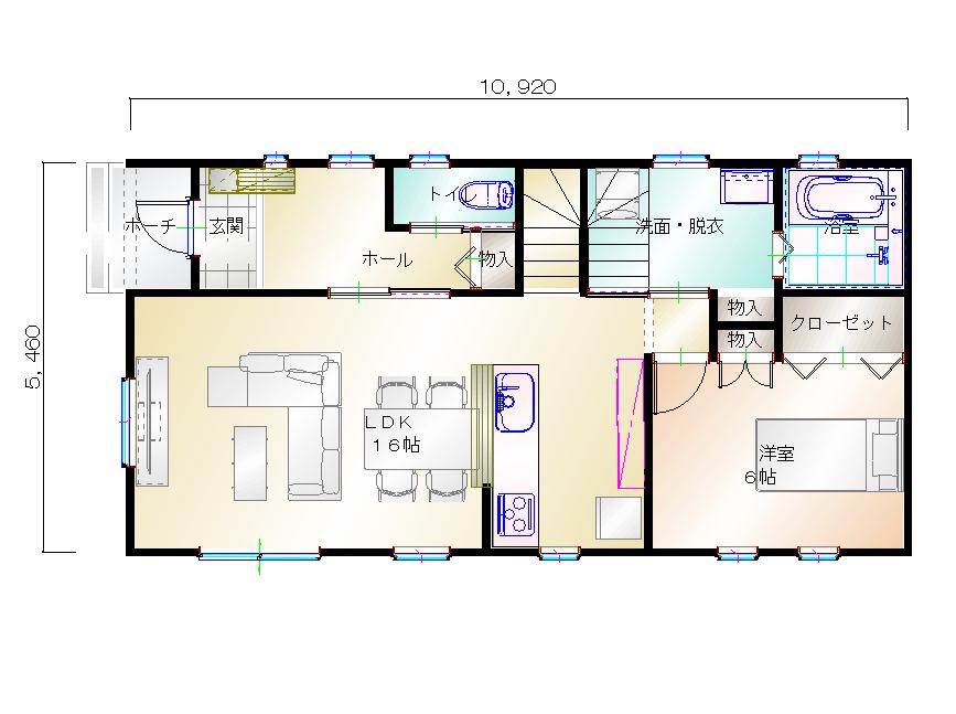 1階平面図
