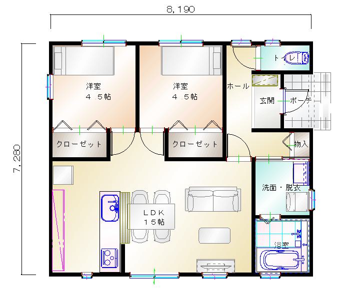 1階平面図