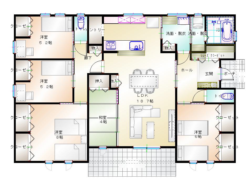 1階平面図