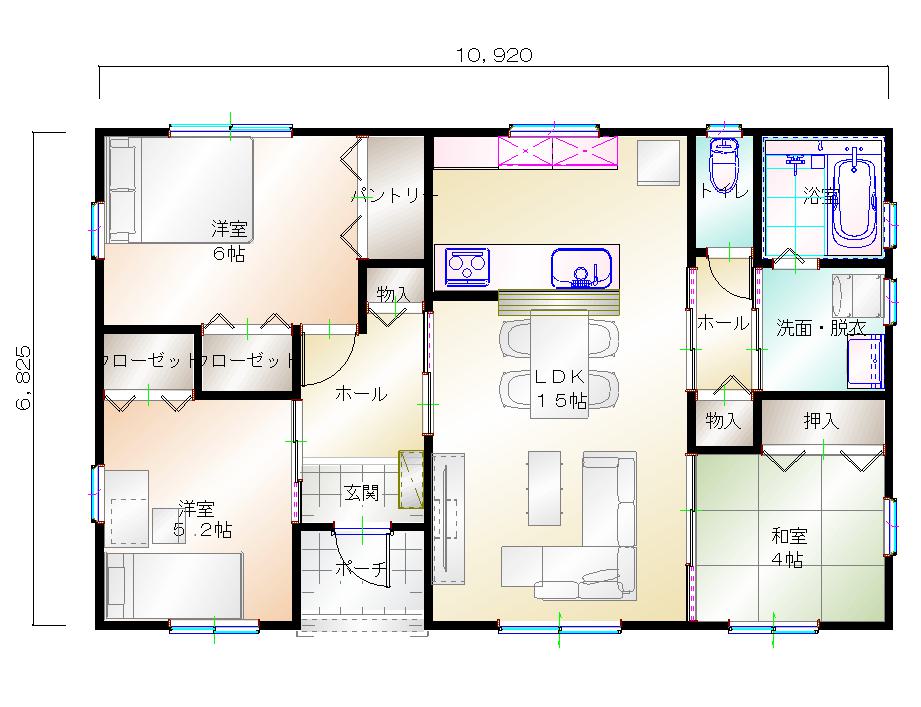 1階平面図