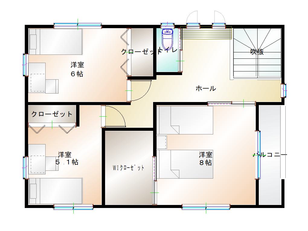 3階平面図