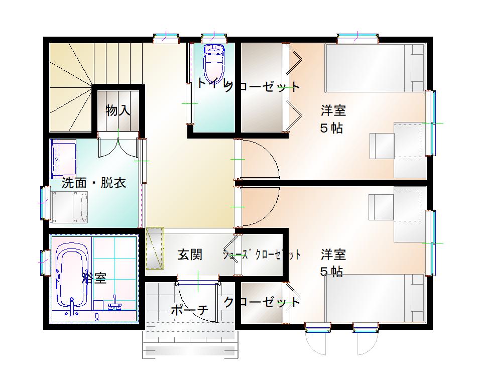 1階平面図