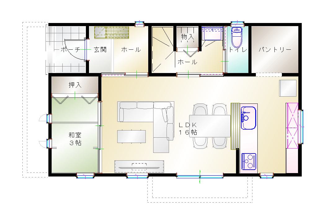 1階平面図