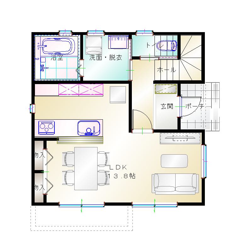 1階平面図