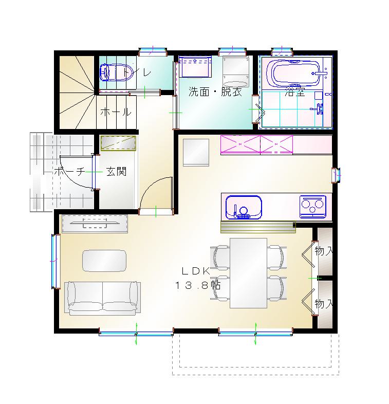 1階平面図