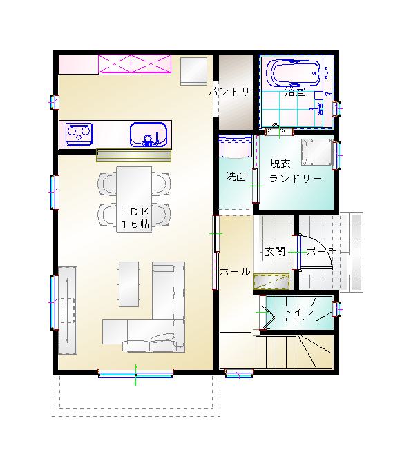 1階平面図