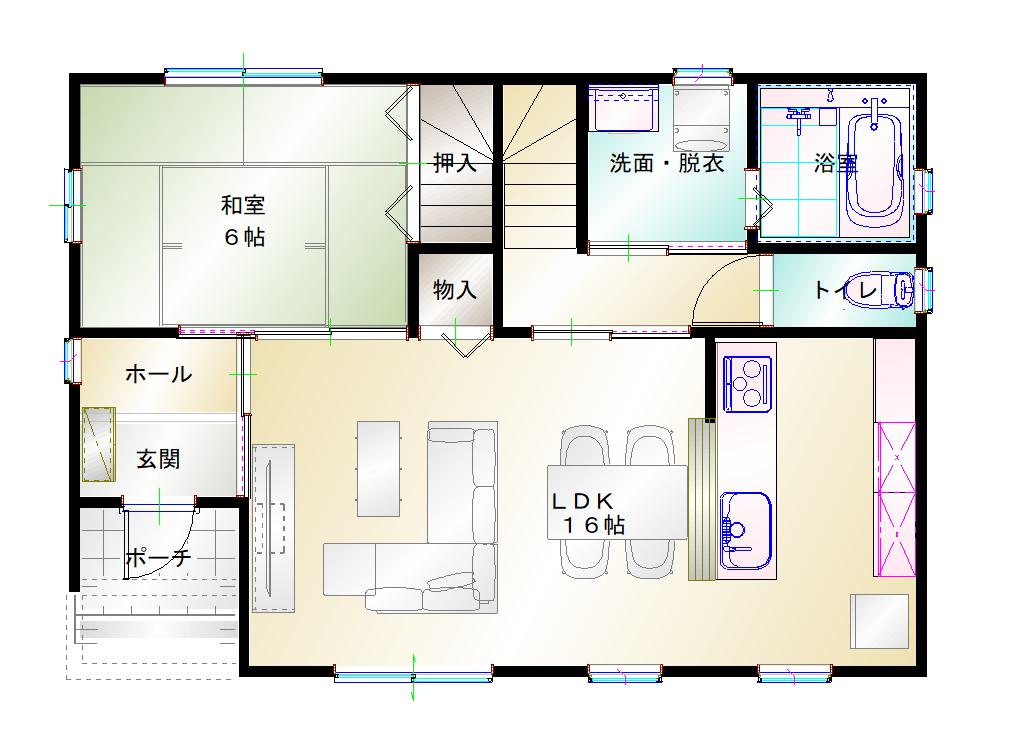 1階平面図