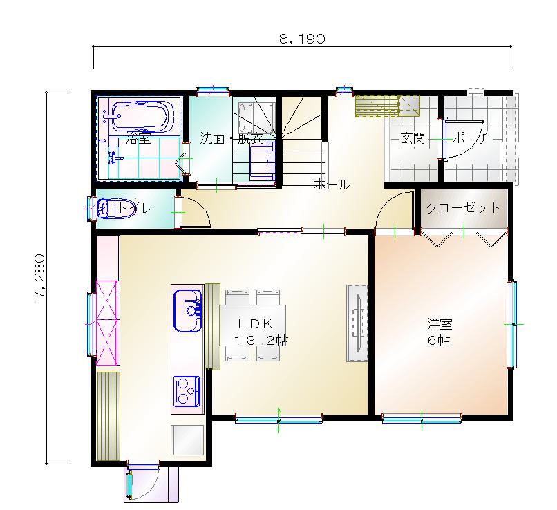 1階平面図