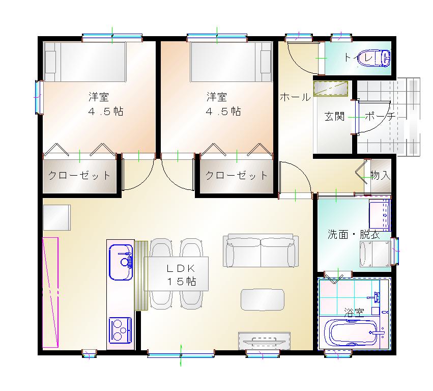 1階平面図