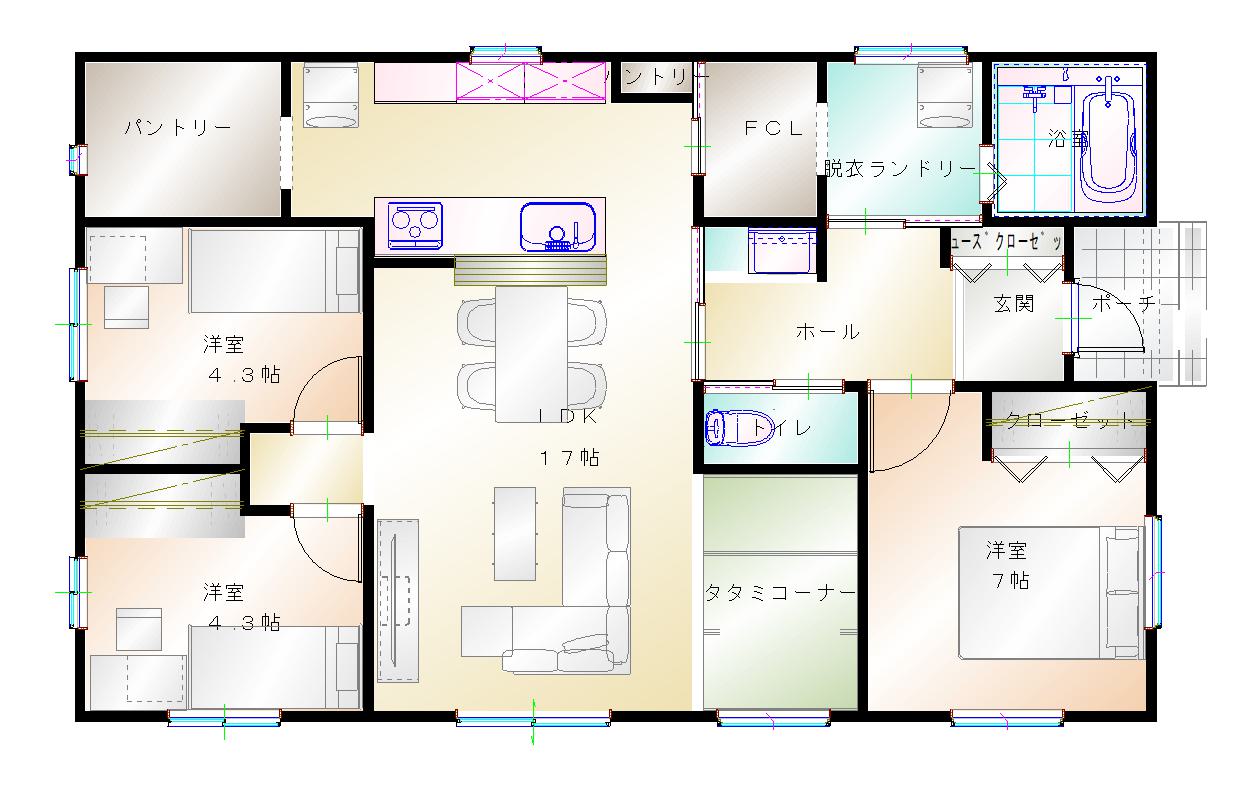 1階平面図