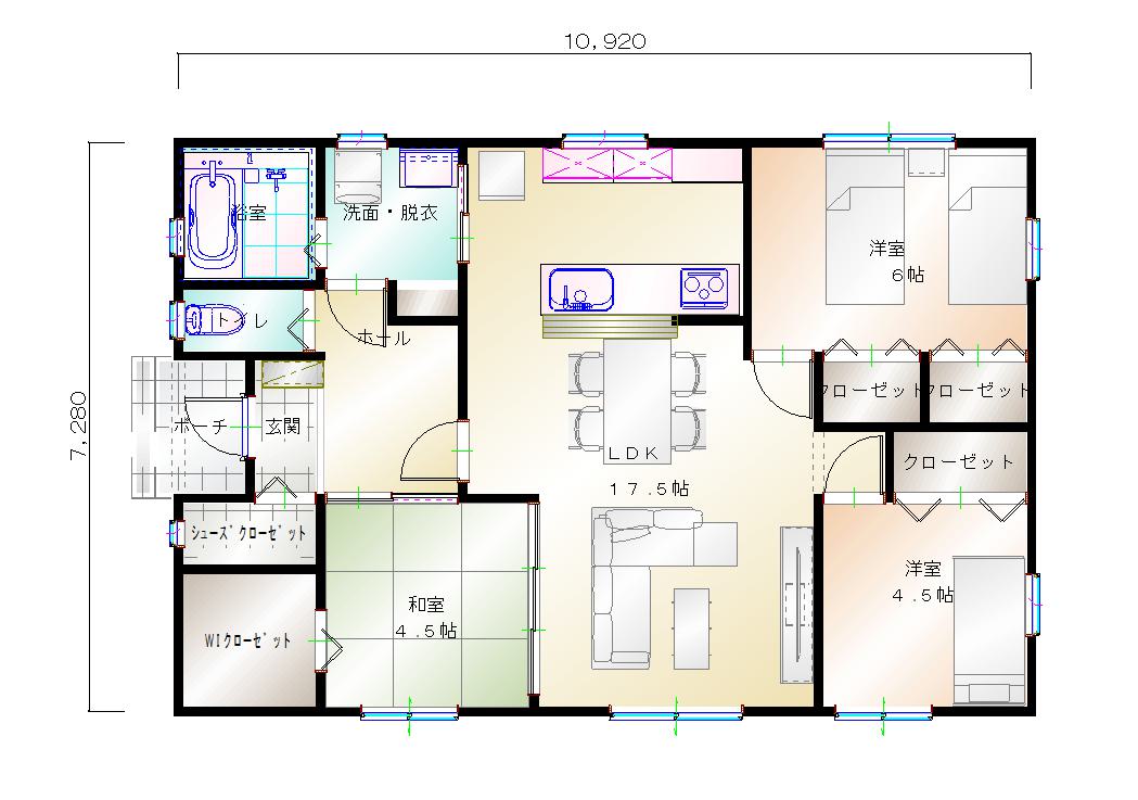 1階平面図