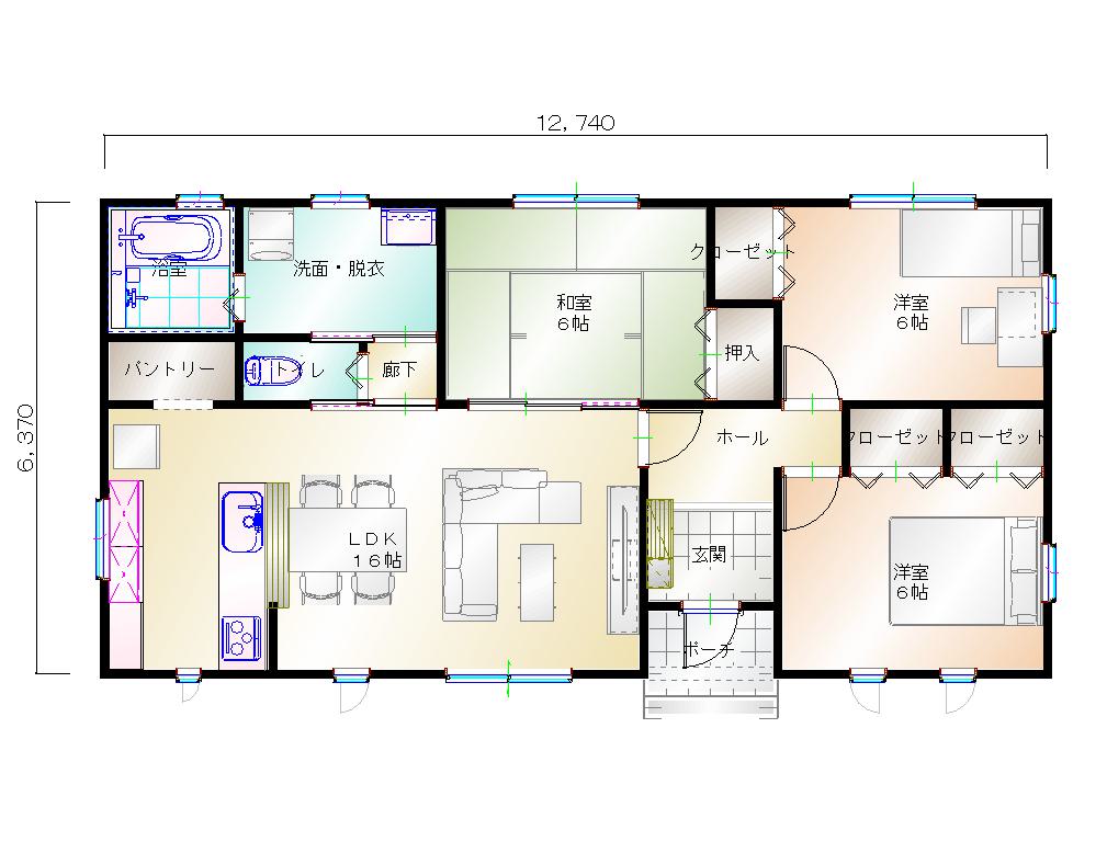 1階平面図