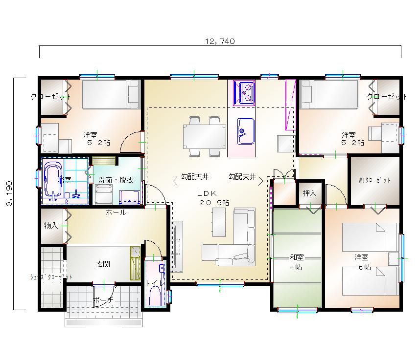 1階平面図