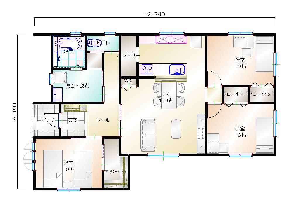 1階平面図