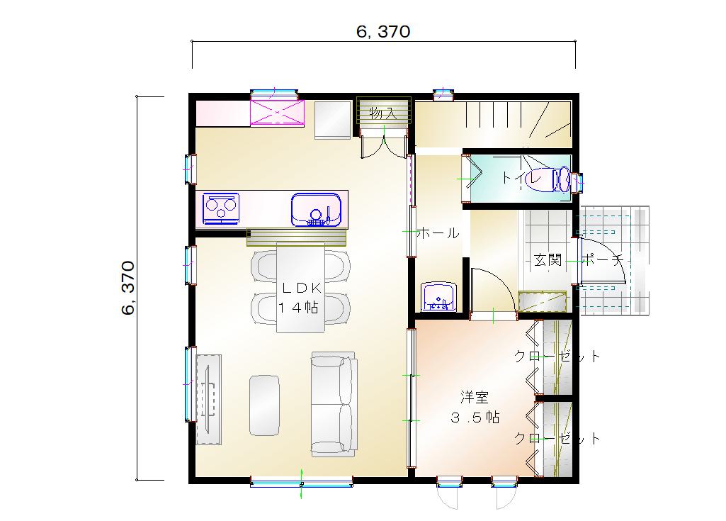 1階平面図