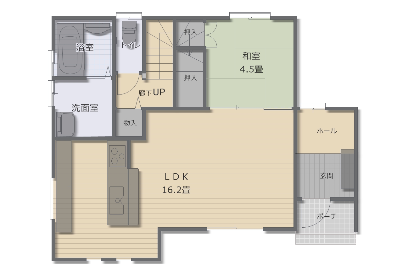 1階平面図