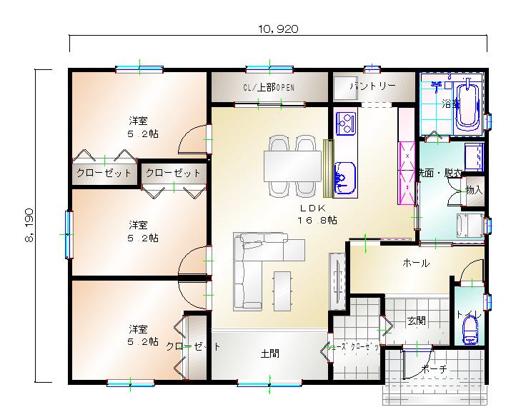 1階平面図