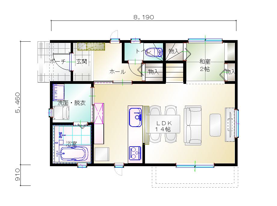 1階平面図