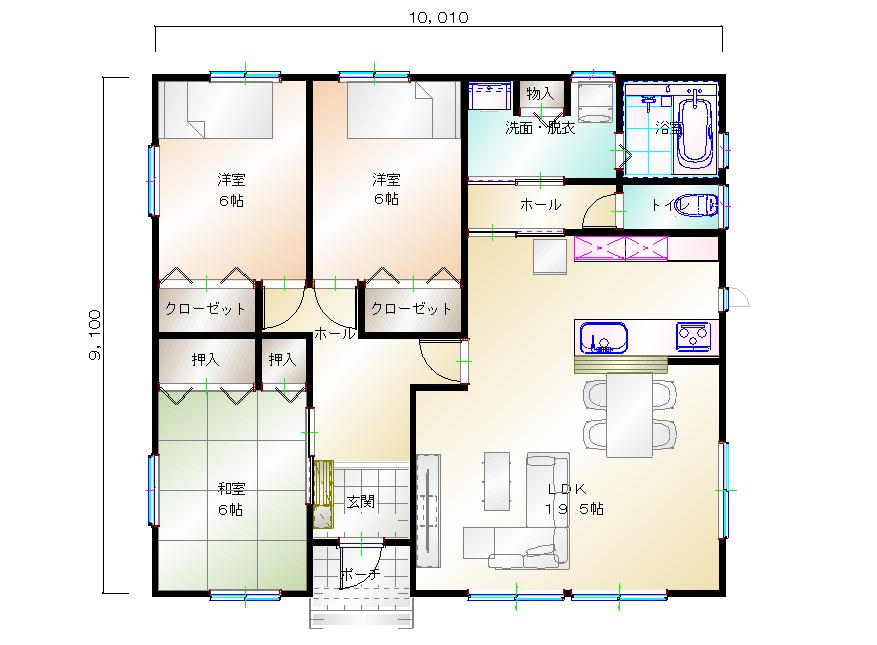 1階平面図