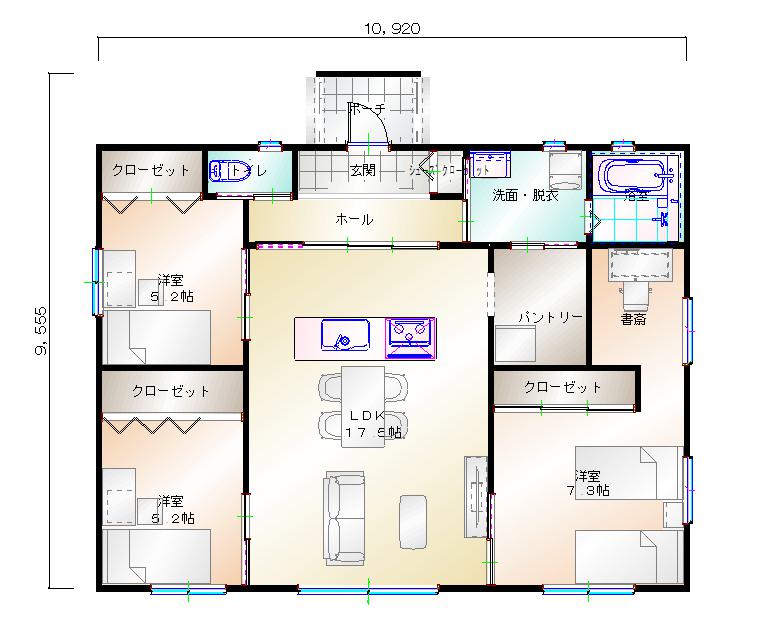 1階平面図