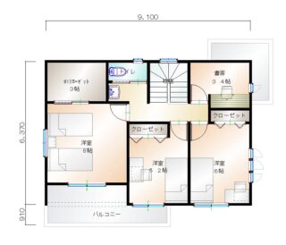 北82F-2F4L11675　2F