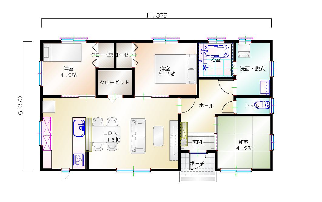 1階平面図