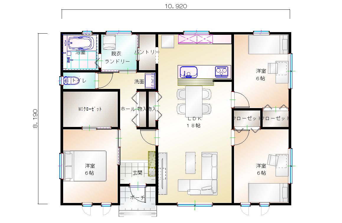 1階平面図