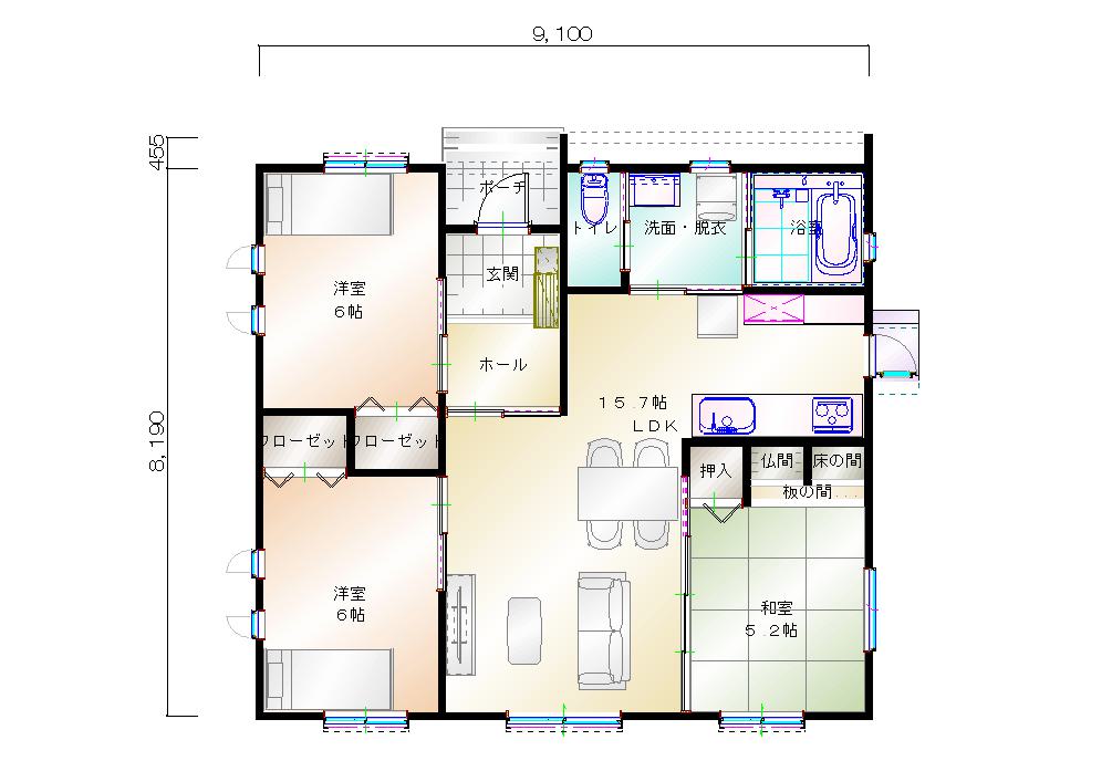 1階平面図