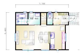 東96M24-3L+1.5坪　1F