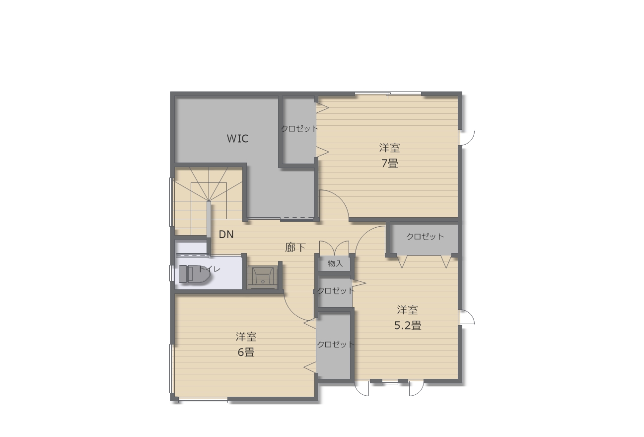 2階間取り
